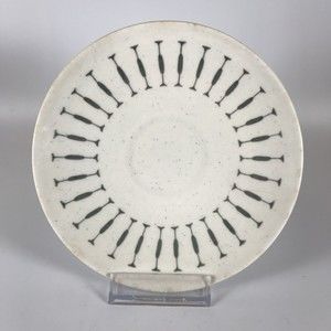 Royal China Navajo Saucer Mid Century Modern Vintage Pattern Grey Blue Speckled